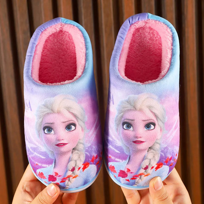 Classy Disney Frozen Elsa Flat Slippers