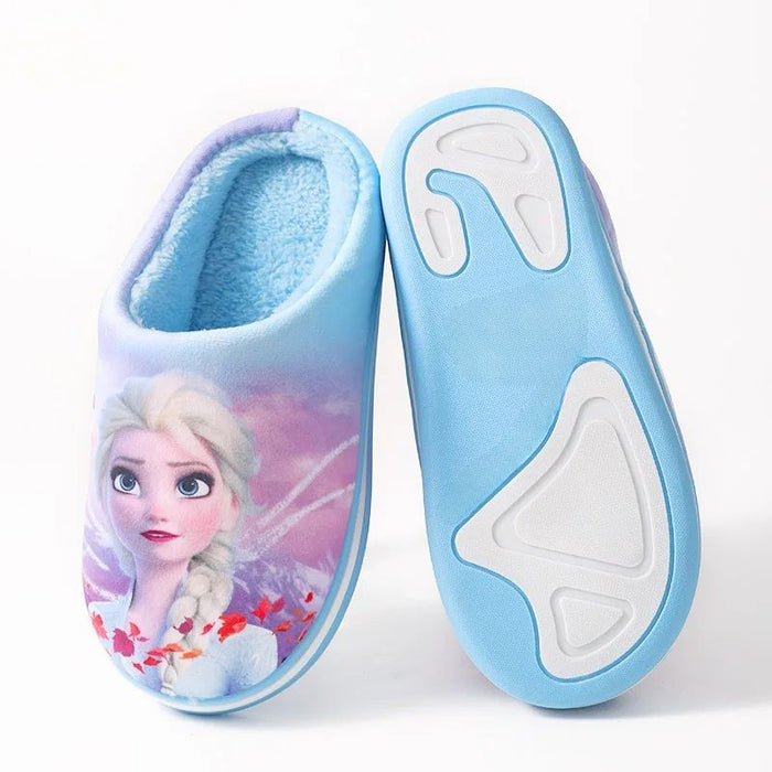 Classy Disney Frozen Elsa Flat Slippers