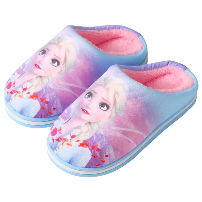 Classy Disney Frozen Elsa Flat Slippers