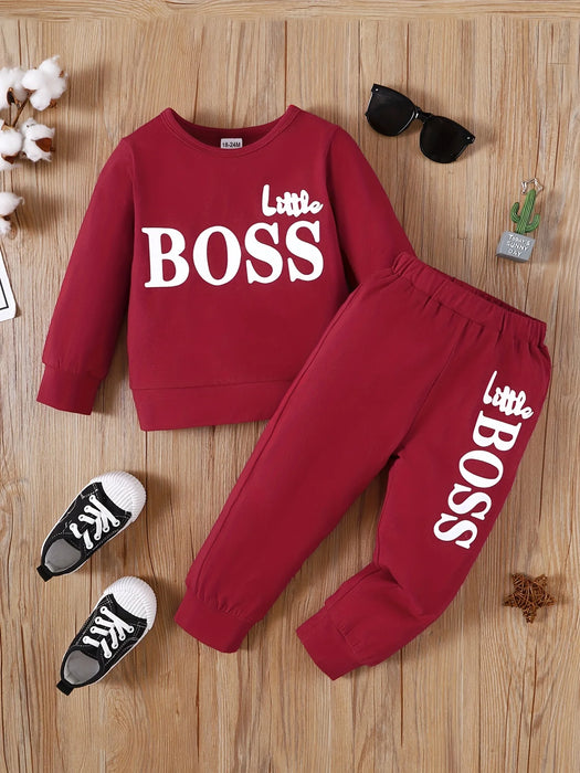 Little Boss Casual Set For Children