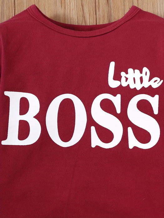 Little Boss Casual Set For Children