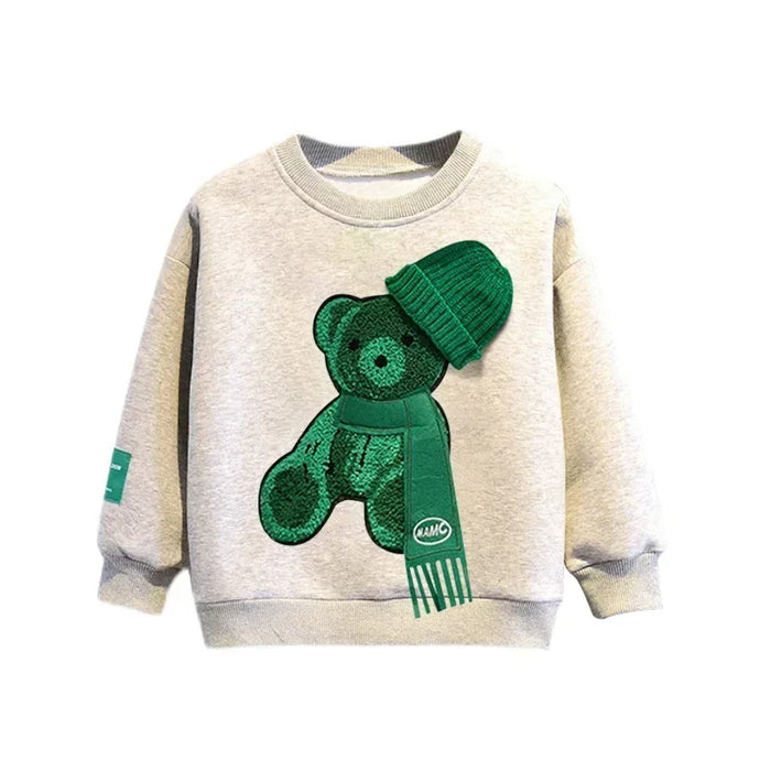 Bear Cartoon Autumn Sweatshirt