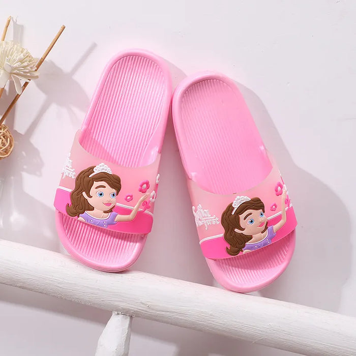 Cartoony Print Sandals