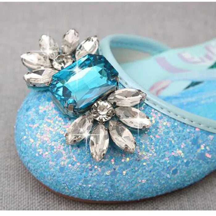 Frozen Elsa Crystal Summer Sandals