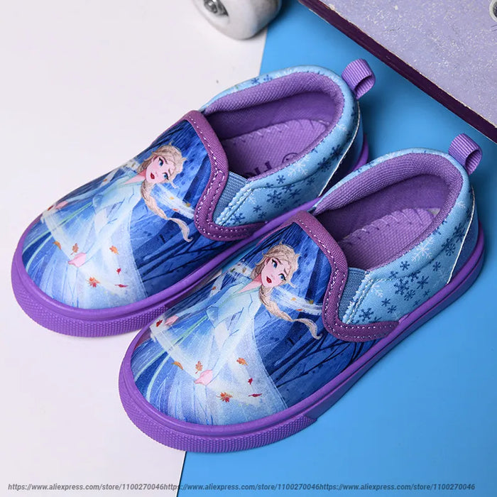 Disney Frozen Princess Elsa Canvas Shoes