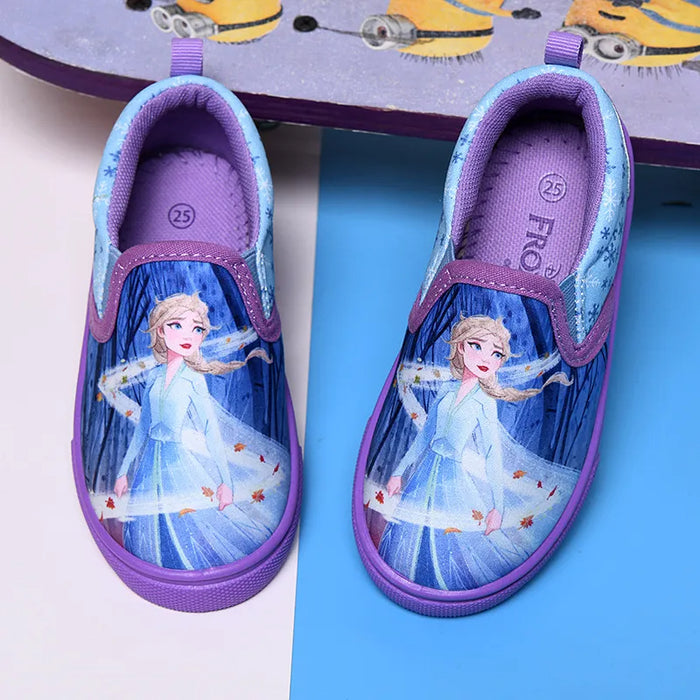 Disney Frozen Princess Elsa Canvas Shoes Children Cloth Shop