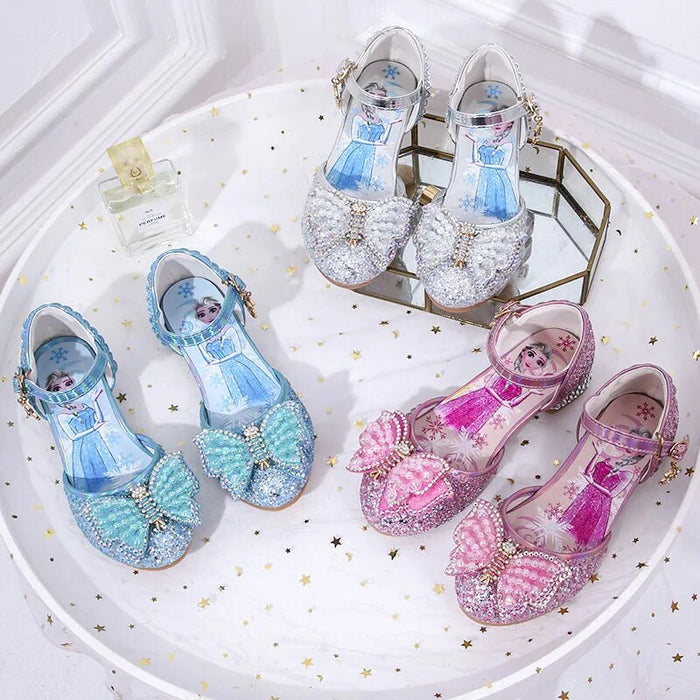 Glitter Shiny Pearl Butterfly Shoes