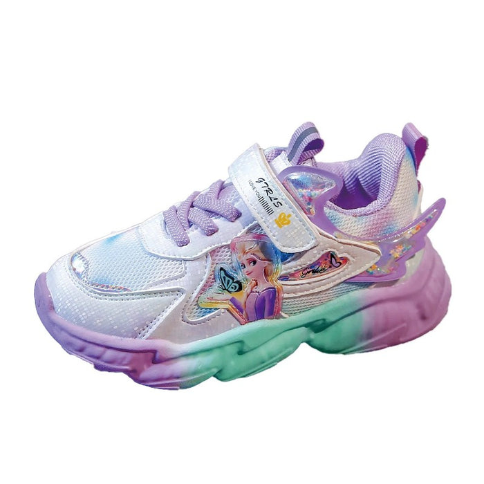 Princess Print Casual Lightweight Sneakers