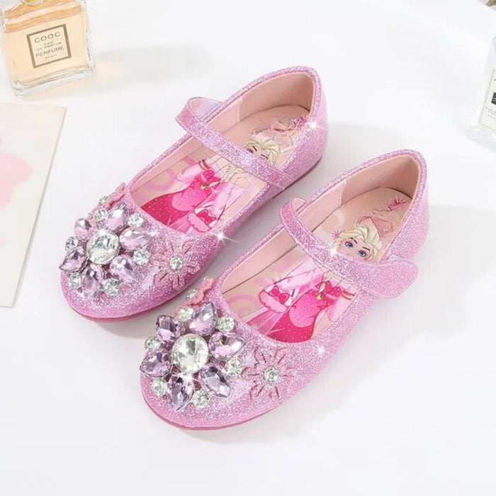 Frozen Elsa Rhinestone Shoes