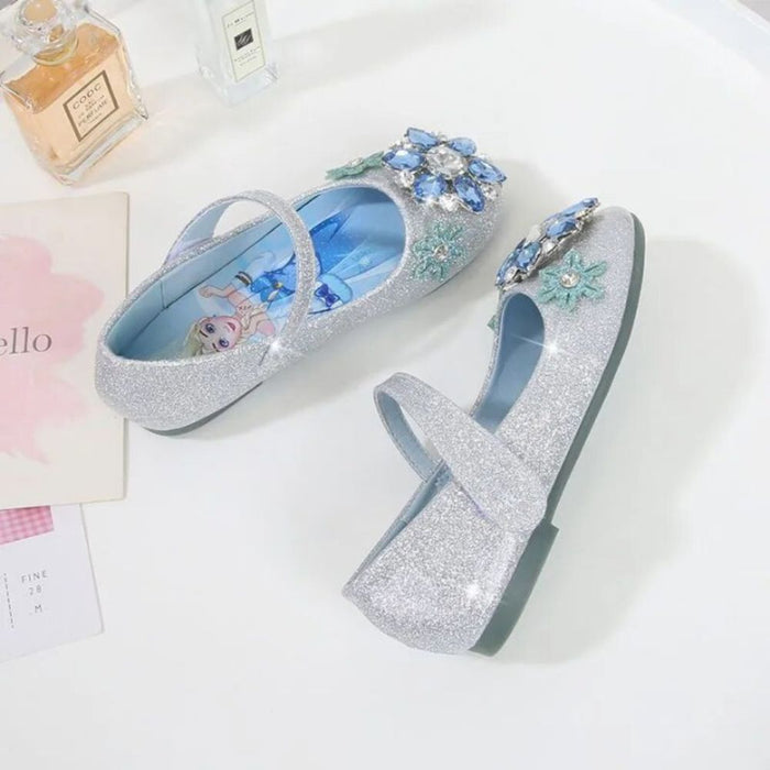 Frozen Elsa Rhinestone Shoes