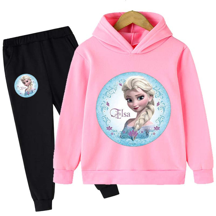 Disney Princess Hoodies Outfit Set