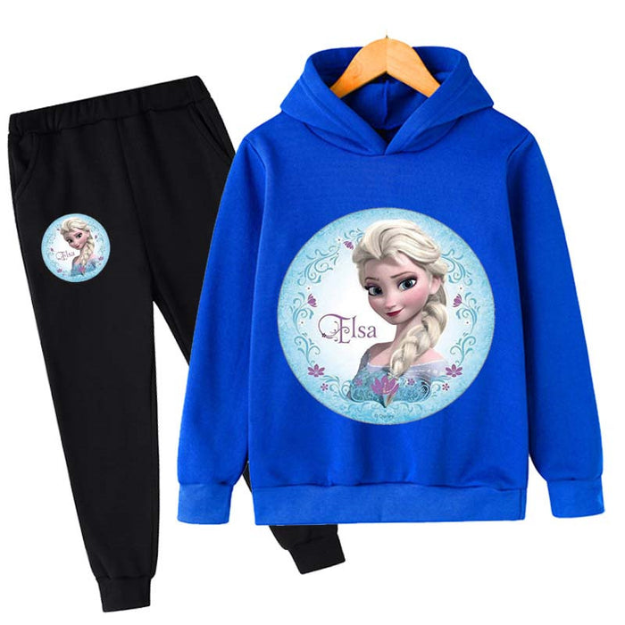 Disney Princess Hoodies Outfit Set