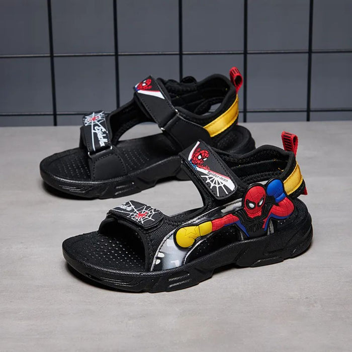 Spiderman Strap On Shoes