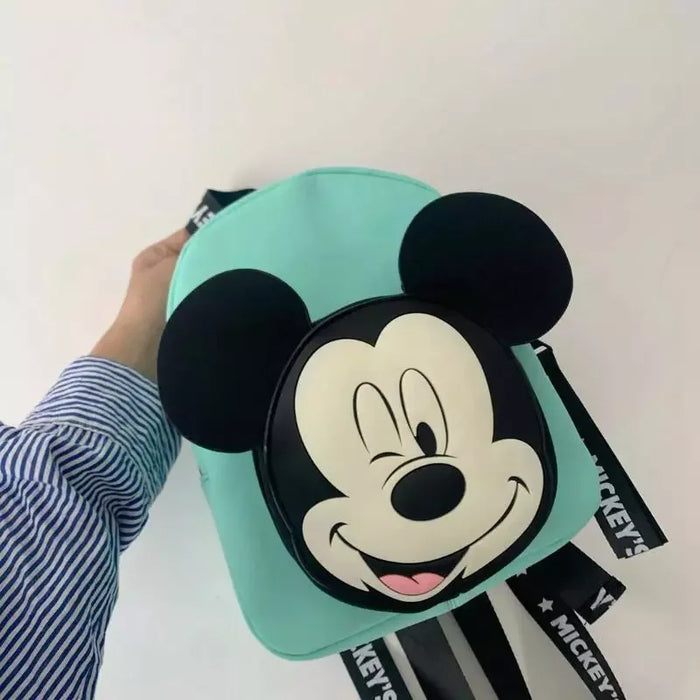 Donald Duck and Mickey Mouse Cartoon Print Kids Backpack