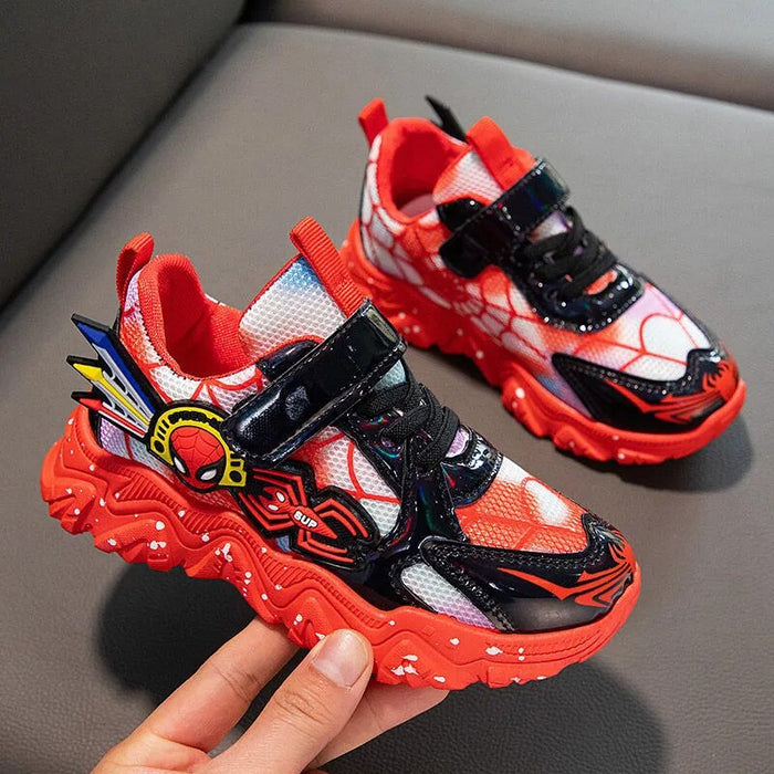 Elegant Spiderman Printed Sports Shoes