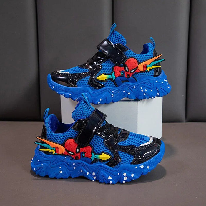 Elegant Spiderman Printed Sports Shoes