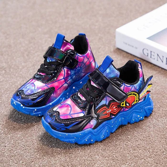 Elegant Spiderman Printed Sports Shoes