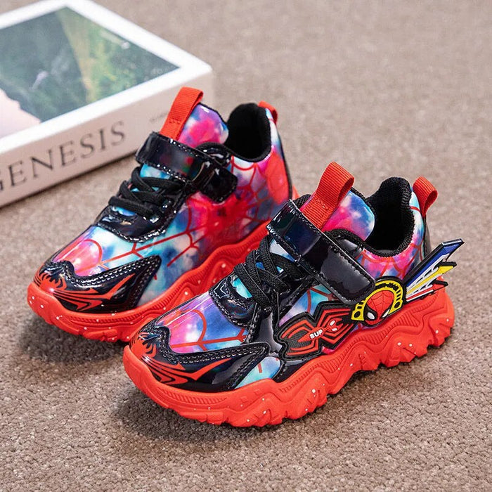 Elegant Spiderman Printed Sports Shoes