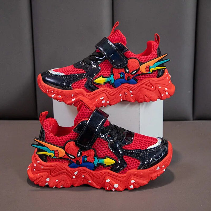 Elegant Spiderman Printed Sports Shoes