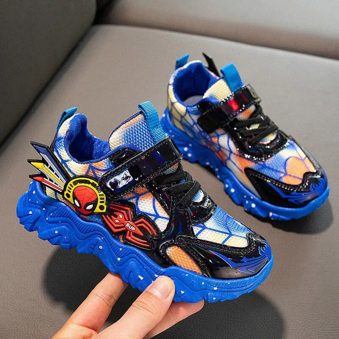 Elegant Spiderman Printed Sports Shoes