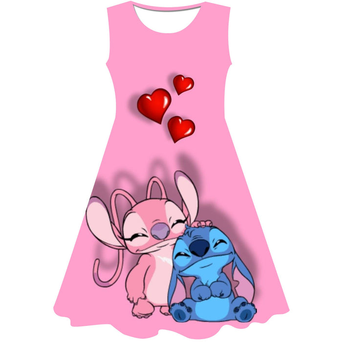 Elegant Cartoon Themed Dress