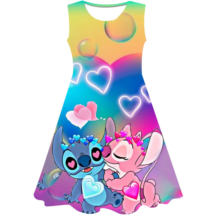 Elegant Cartoon Themed Dress