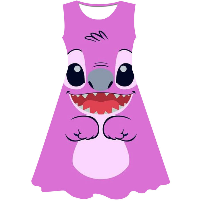 Elegant Cartoon Themed Dress