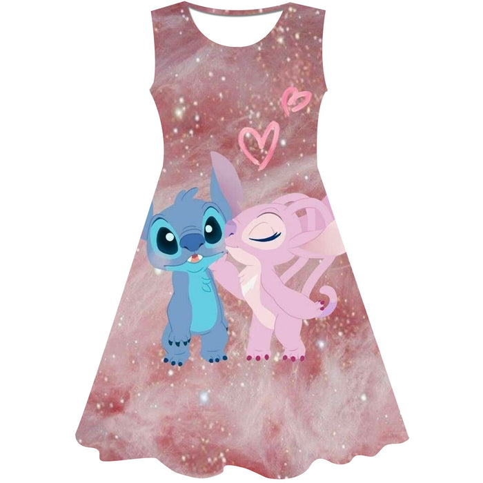 Elegant Cartoon Themed Dress