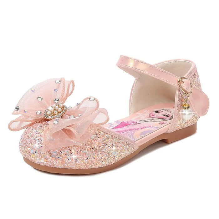 Elsa Bow Party Dance Shoes