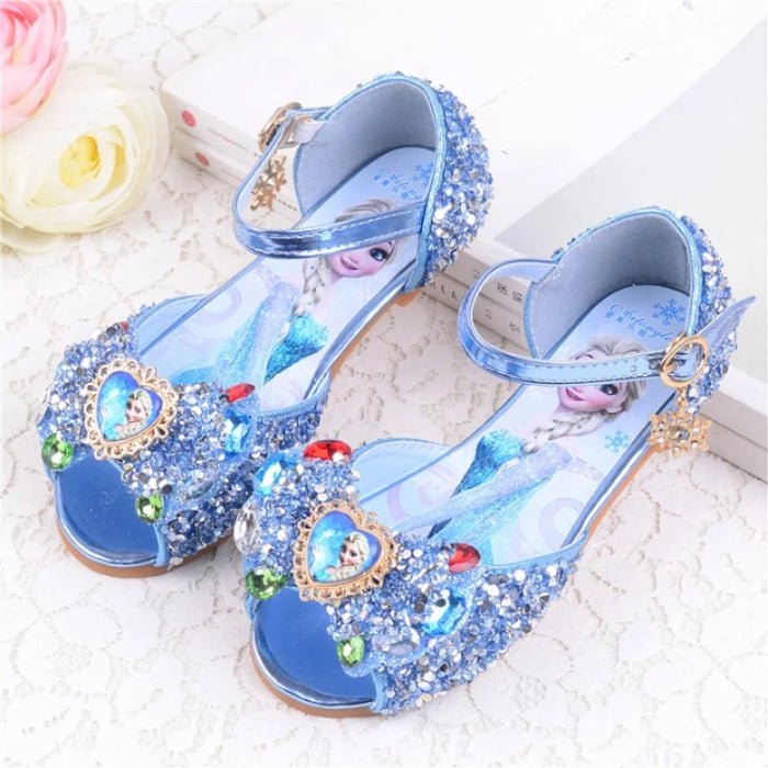 Elsa Frozen Rhinestone Children Sandals