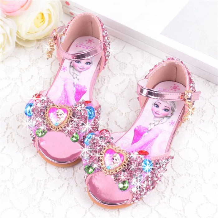 Elsa Frozen Rhinestone Children Sandals