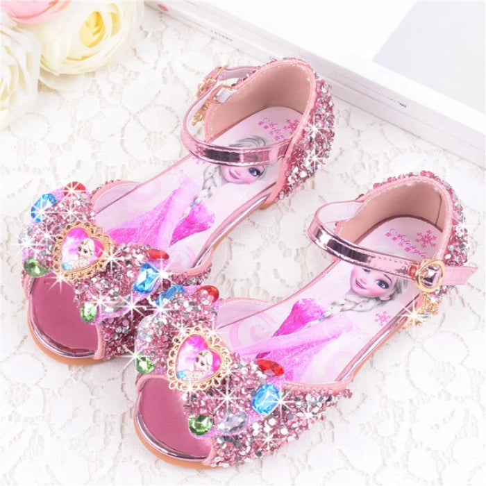 Elsa Frozen Rhinestone Children Sandals