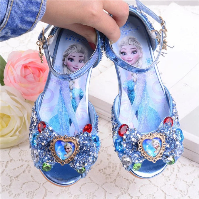 Elsa Frozen Rhinestone Children Sandals