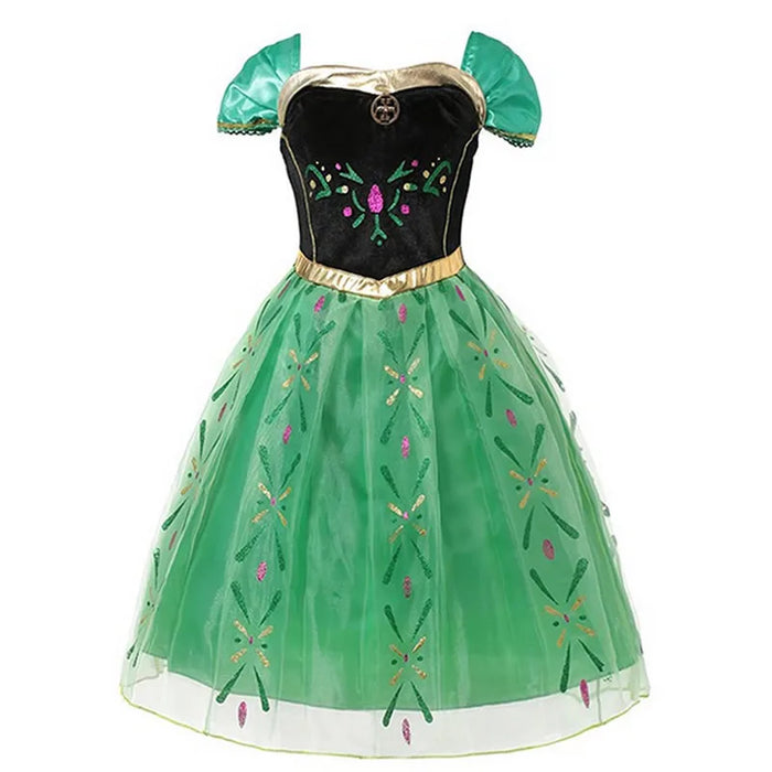 Enchanted Princess Gown With Cape For Celebratory Events