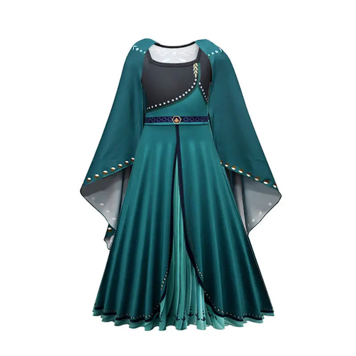 Enchanted Princess Gown With Cape For Celebratory Events