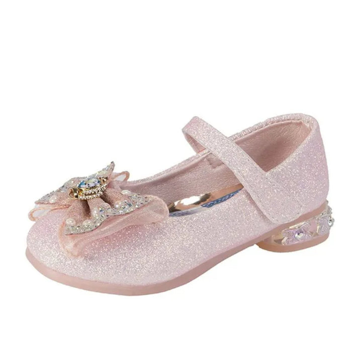 Elsa Soft Soled Sequin Leather Shoes