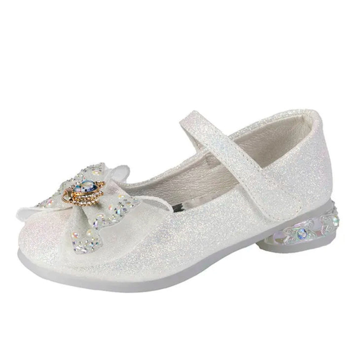 Elsa Soft Soled Sequin Leather Shoes