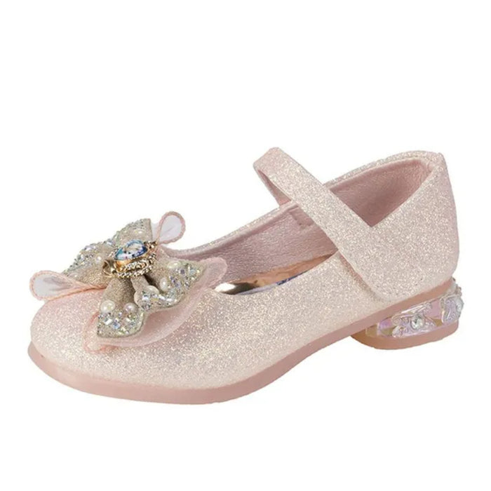 Elsa Soft Soled Sequin Leather Shoes