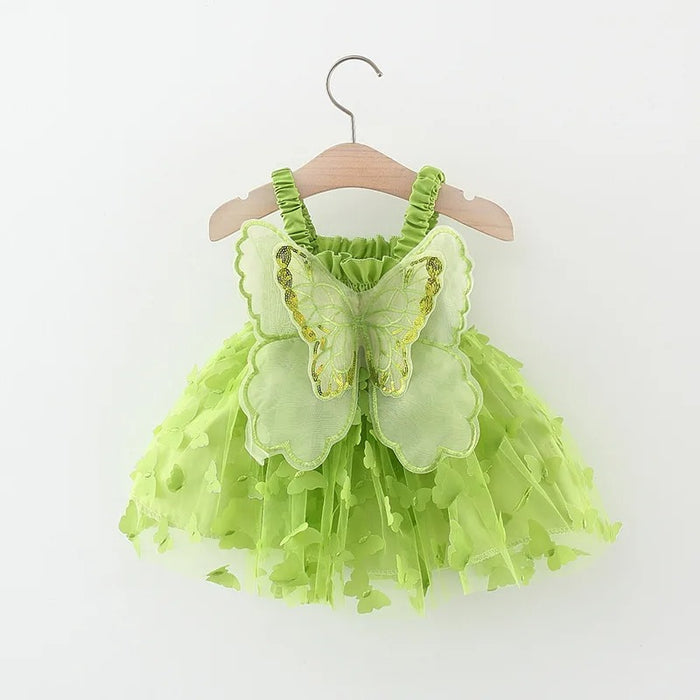 Enchanted Butterfly Princess Party Dress