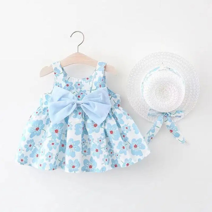 Floral Bow Beach Dress