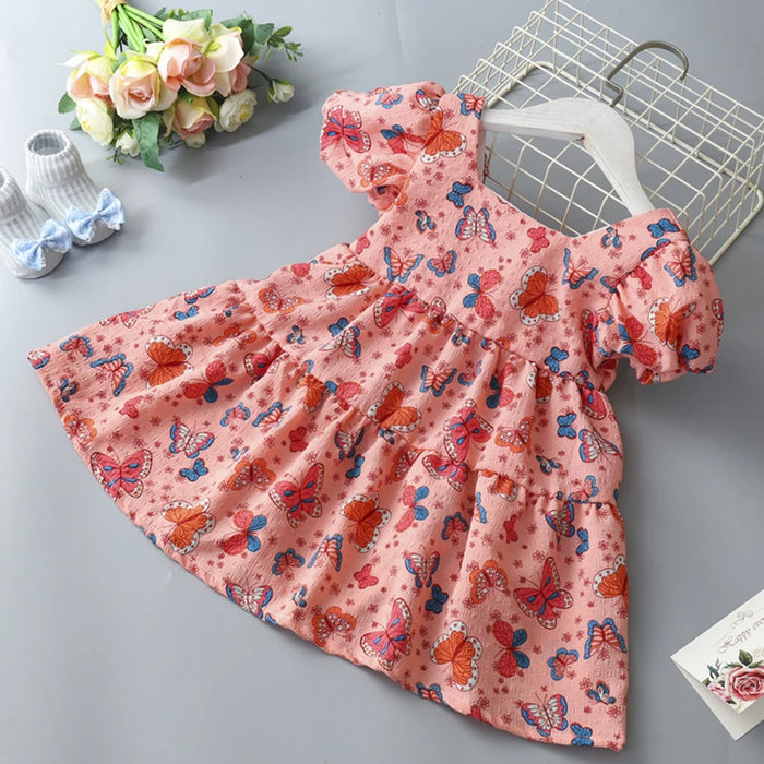 Floral Summer Princess Dress