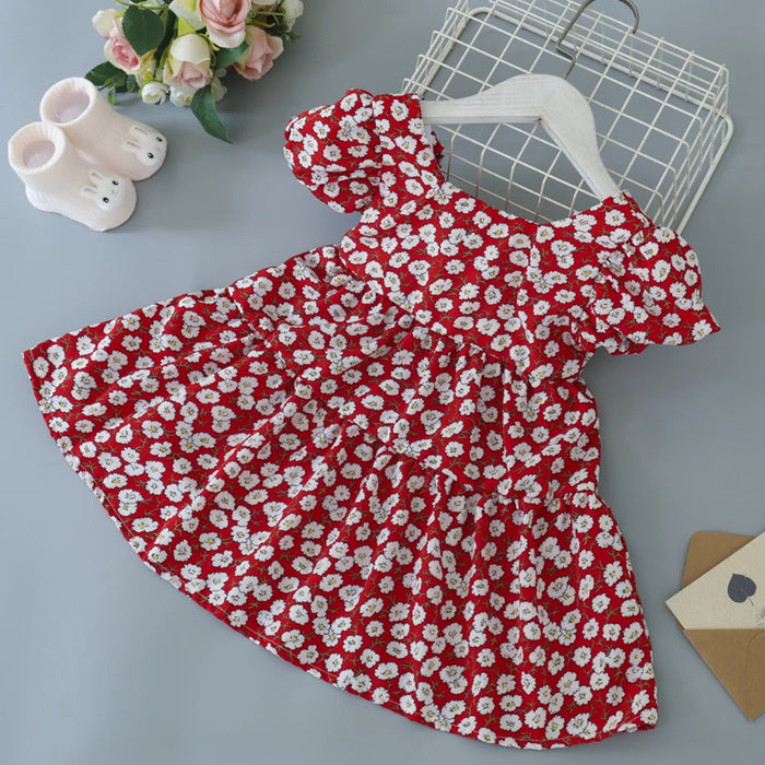 Floral Summer Princess Dress