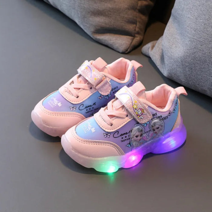 Frozen Elsa Led Sneakers