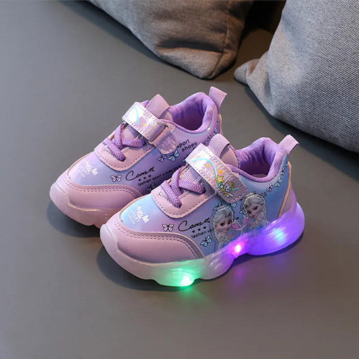 Frozen Elsa Led Sneakers