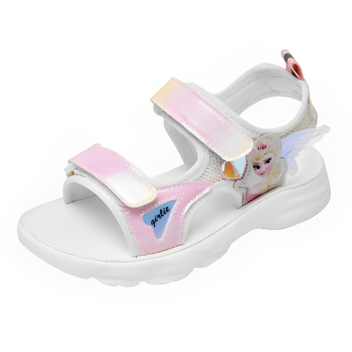 Frozen Elsa Soft Sole Peep Toe Sandals