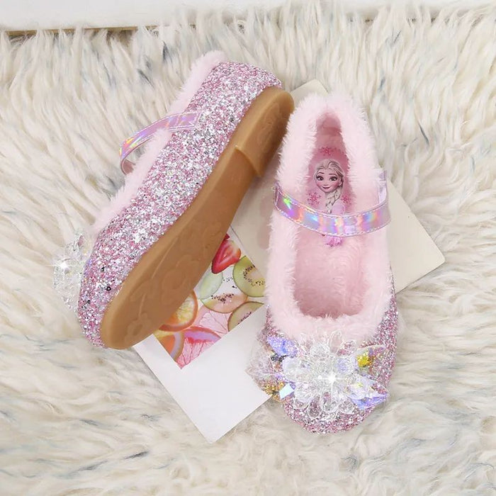 Frozen Elsa Sophia Crystal Rhinestones Shoes