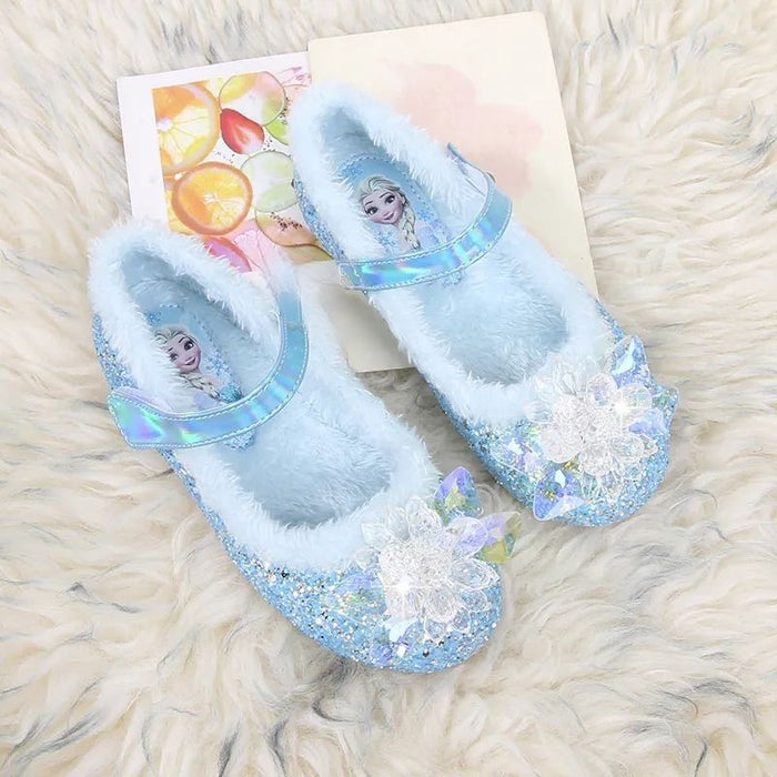 Frozen Elsa Sophia Crystal Rhinestones Shoes