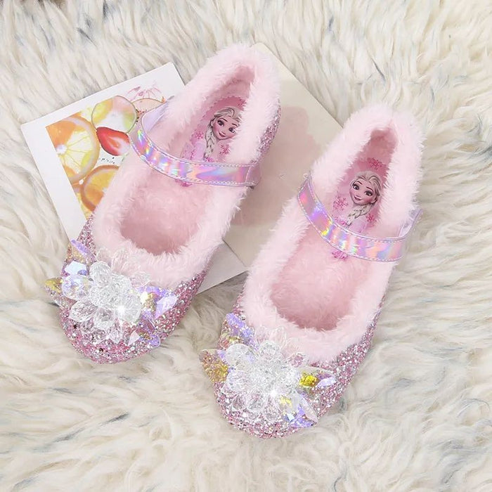 Frozen Elsa Sophia Crystal Rhinestones Shoes