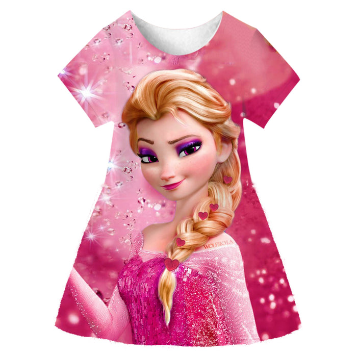 Frozen Elsa Summer Dress