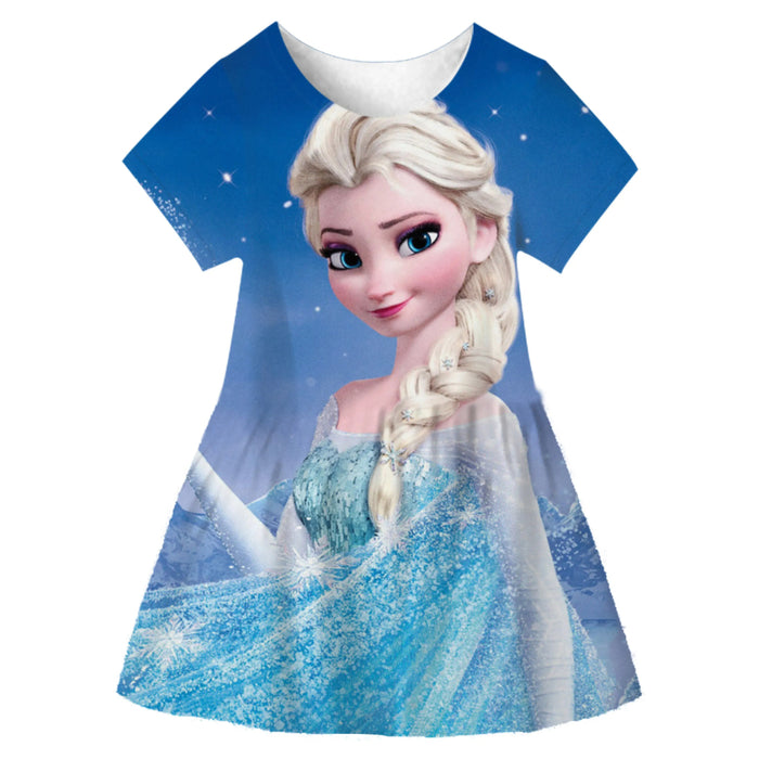 Frozen Elsa Summer Dress